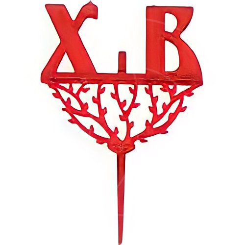 Топпер декоративный пластиковый "Подсвечник ХВ 3 шт hk43881