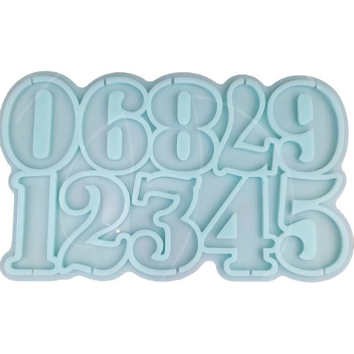 Форма силиконовая для леденцов "Цифры" 8 см 02139