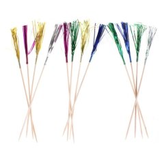 Шпажки деревянные "Карнавал" 12 шт 319874