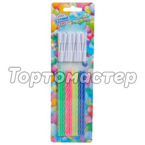 Свечи декоративные Коктельные 12 шт 1670292