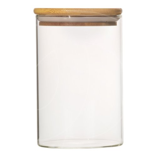 Банка стеклянная с бамбуковой крышкой 950 мл 9331291