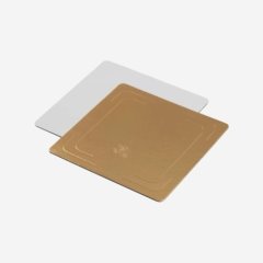 Подложка под торт Золото/Белая 1,5 мм 28х37 см 