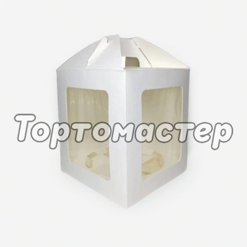Коробка для кулича с ложементом 16х16х18 см ForG JUMPL II W W 160*160*180 ST