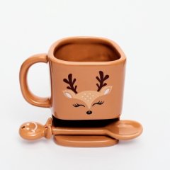 Кружка керамическая "Оленёнок" 200 мл 10415896	