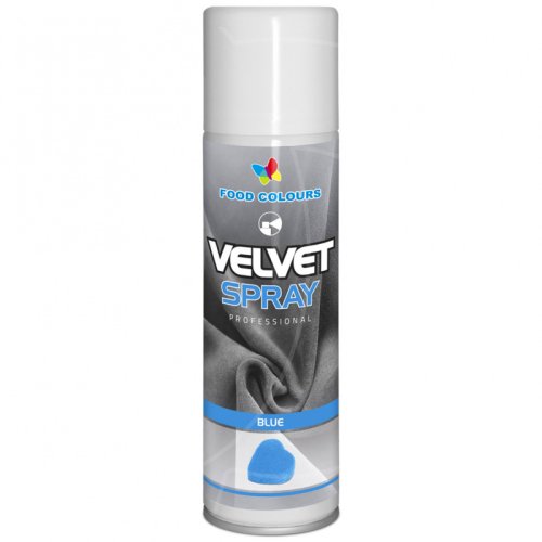 Велюр шоколадный Food Colours "Синий" 250 мл V30, 25539