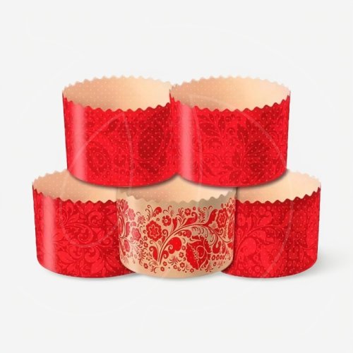 Форма для кулича "Красная Пасха" D70 H85 1 шт 