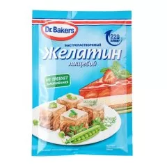 Желатин пищевой Dr.Bakers 220 bloom 10 г 