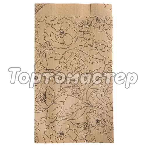 Пакет бумажный для сладостей Крафт 5156266