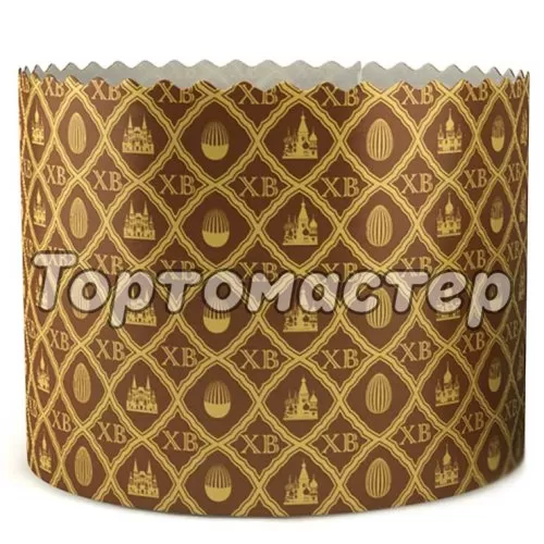 Форма для кулича "Золото ХВ" D90 H90 мм 1 шт PA9090PEG