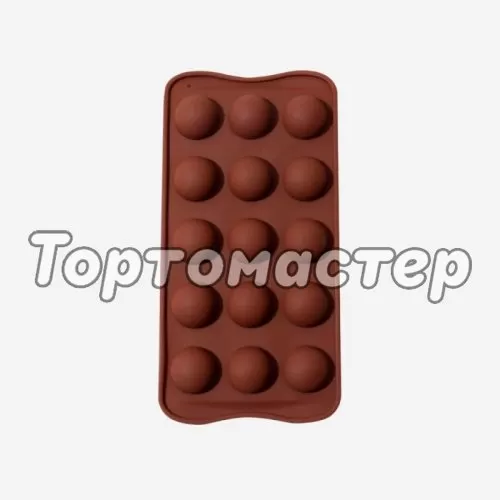Форма силиконовая "Сфера" 15 шт 6032575