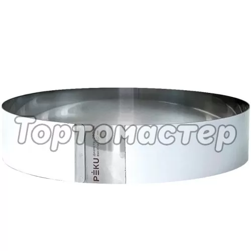 Форма металлическая для выпечки Кольцо PEKU H6 D28 см К/6/28