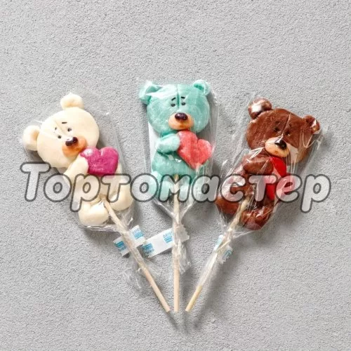 Леденец ручной работы "Мишка" 30 г 6628669
