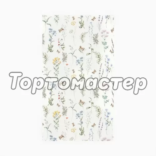 Полотенце кухонное Хлопок "Цветочное" 40х73 см 10111209
